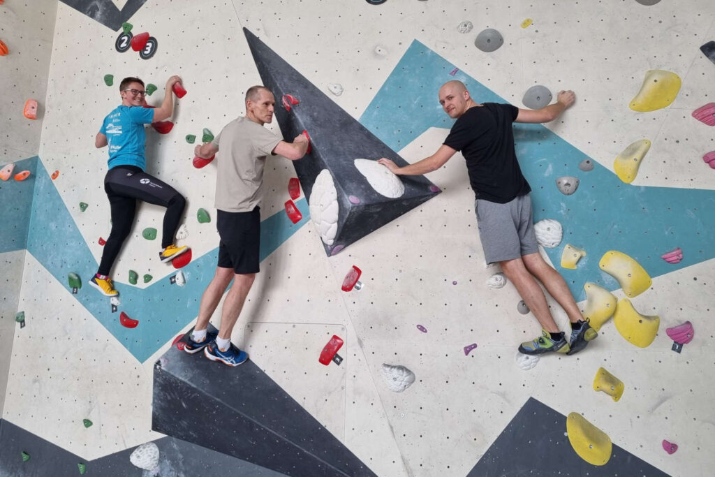 Inline-Abteilung in der Neoliet Boulderbar in Gelsenkirchen Schalke