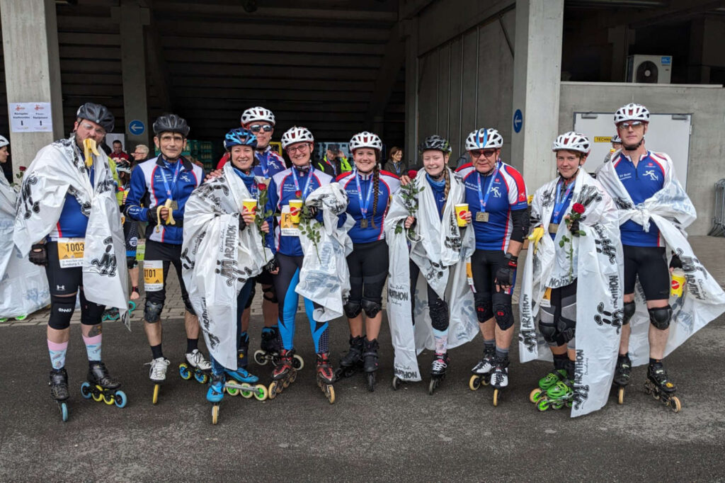 Rhein-Ruhr-Marathon 2024: InlineSpeedTeam im Ziel