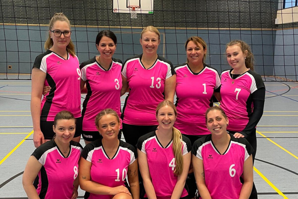 Volleyball Team Damen I. des Post SV Buer