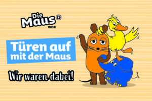 Türen auf mit der Maus 2024 - Urkunde