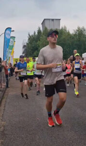 Robert Dahlmeyer beim 3. Zechenlauf des SuS Bertlich